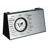Spinning World Time Clock with Card Holder