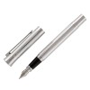 Silver Plated Patterned Fountain Pens