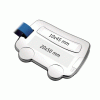 Silver Plated Bus Luggage Tag