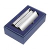 Silver Plated Wave Design Pen Stand