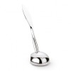 Silver Plated 'Feather' Pen Stand with Pen