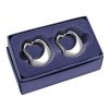 Silver Heart Shape Napkin Rings Set of 2