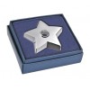 Silver Plated Five Point Star Base Candle Holder