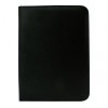 Black PU Leather A4 Conference Folder Clapham
