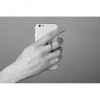 Phone Finger Grip Drop Ring Stand in Silver Colour