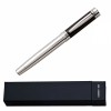 Black & Silver Rollerball Pen with Case