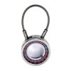 Silver Plated Roulette Keyring