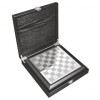 Classic Boxed Chess Set in Silver Plated Finish