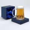 Boxed Decorated Crystal Tankard