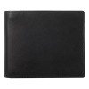 Black Real Leather 8 Slot Wallet - Sintra