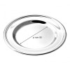 Silver Plated Circular Bottle Coaster 155mm dia