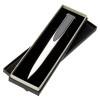 Nickel Plated and Shiny Black Zinc Letter Openers