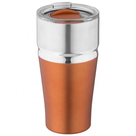 Tasse de voyage sous vide en cuivre et acier inoxydable de 590 ml