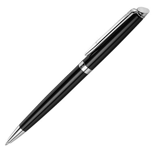 Waterman Hemisphere Ballpoint Pen in Black & Silver