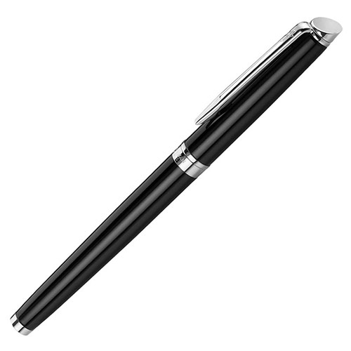 Waterman Hemisphere Fountain Pen in Black & Silver
