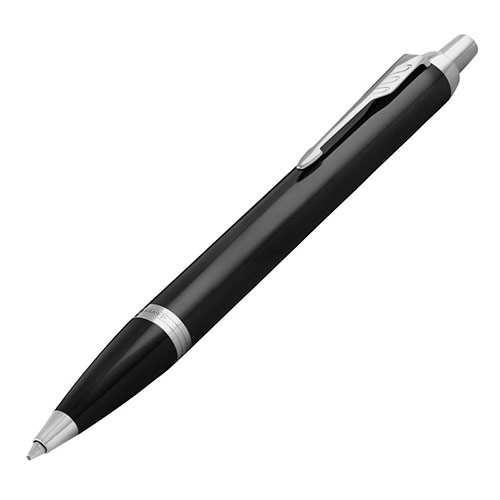 Parker IM Ballpoint Pen in Black & Chrome