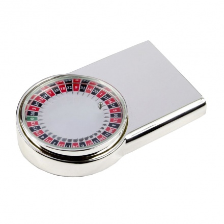 Silver Plated Roulette Game