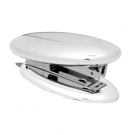 Silver Plated Oval Stapler