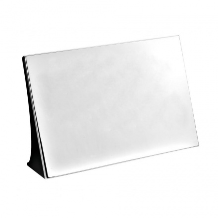 Silver Plated Rectangular Desktop Plaque