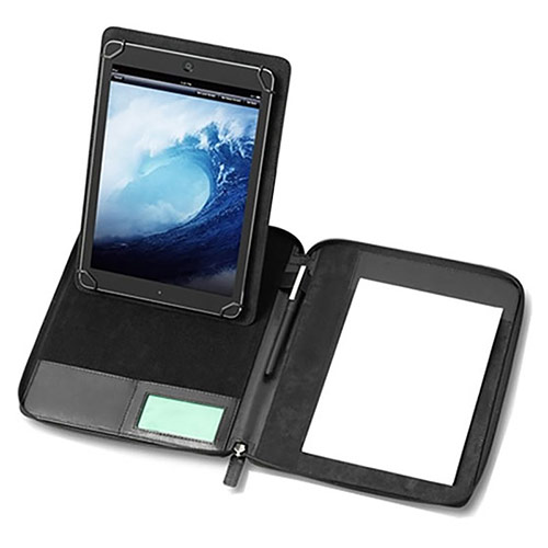 Houghton PU Leather A5 Zipped Tablet Holder
