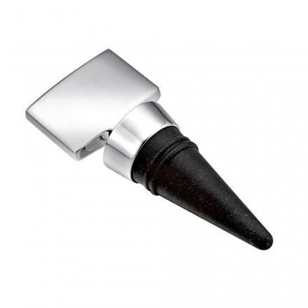 Silver Plated Tab Top Wine Bottle Stopper