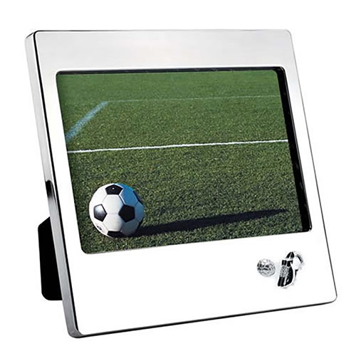 Silver Plated Football Photo Frame