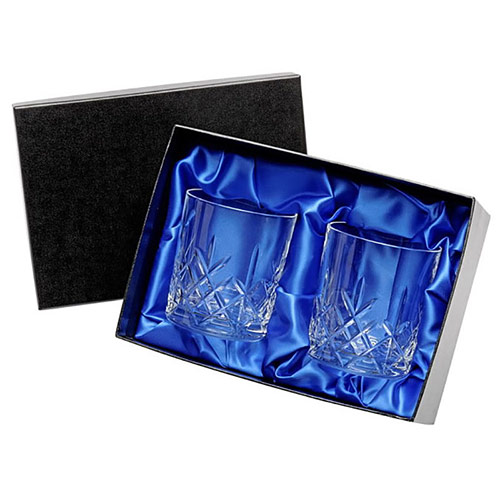 Set of 2 Whisky Glasses in Presentation Box