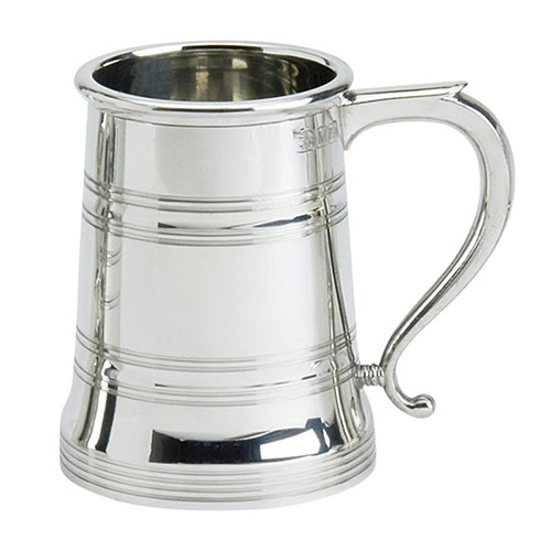 Cast Pewter Tankard in Lined Box