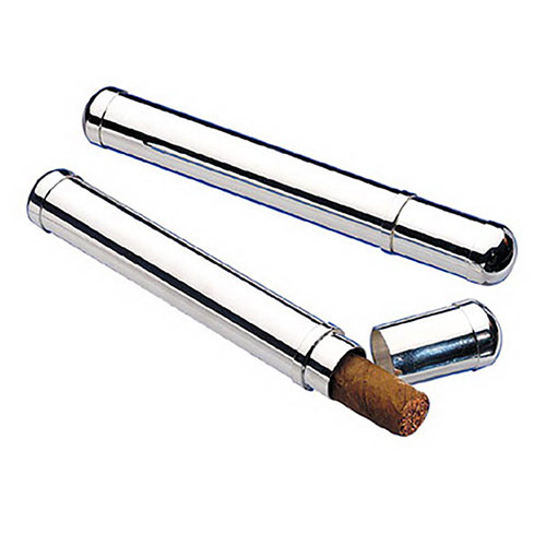 Silver Plated Cigar Holder