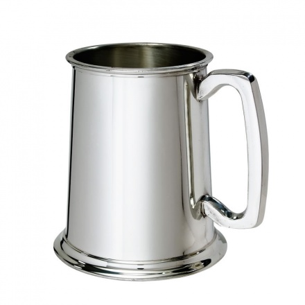 1PT Straight Sided Pewter Tankards