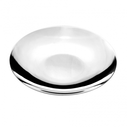 Silver Plated Circular Dish Tray 90mm dia