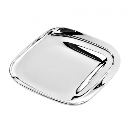 Silver Plated Square Dish Tray