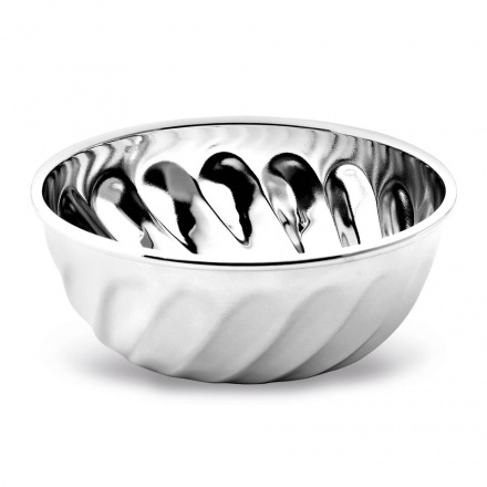 Silver Plated Scalloped Bowl 105mm dia
