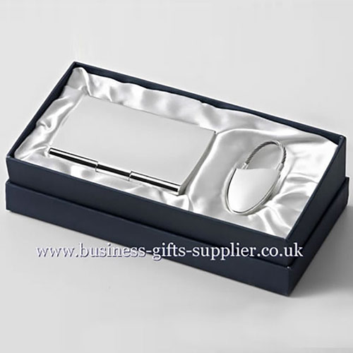 Gift Set with Keyring & Card Case