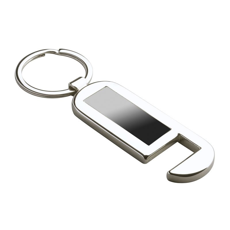 Promotional Keyring with Smartphone Stand