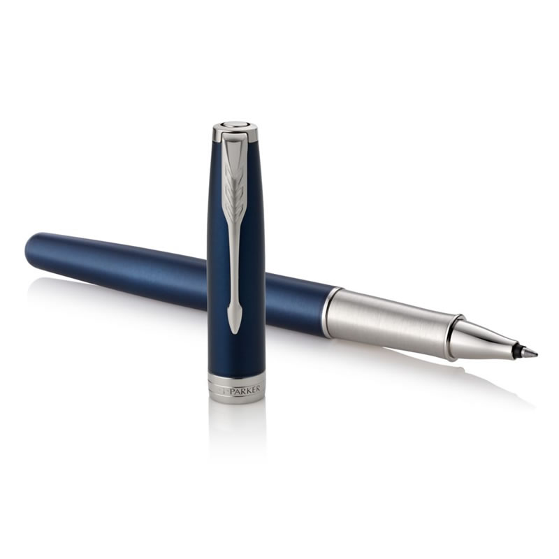 Parker Sonnet Rollerball Pen in Blue & Silver