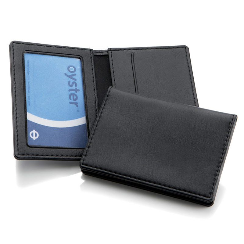 Leather ID / Travel Card Holder Wallet