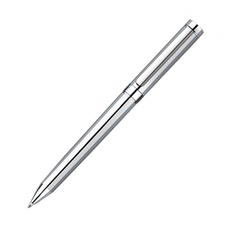 Chrome Plated Ballpoint Pen with Case
