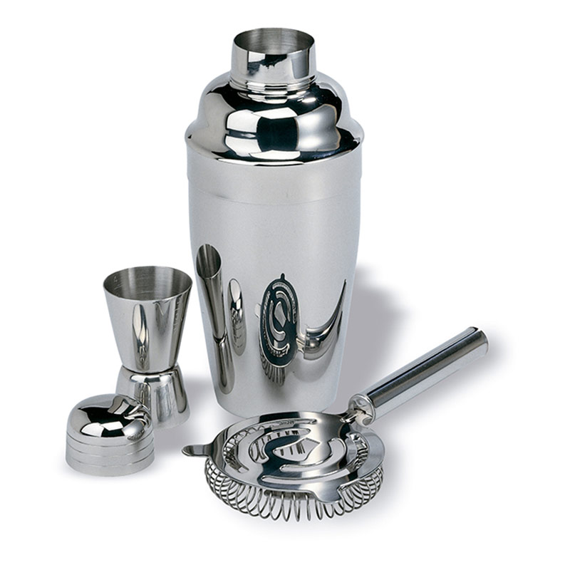 Stainless Steel Cocktail Shaker Set in Gift Box
