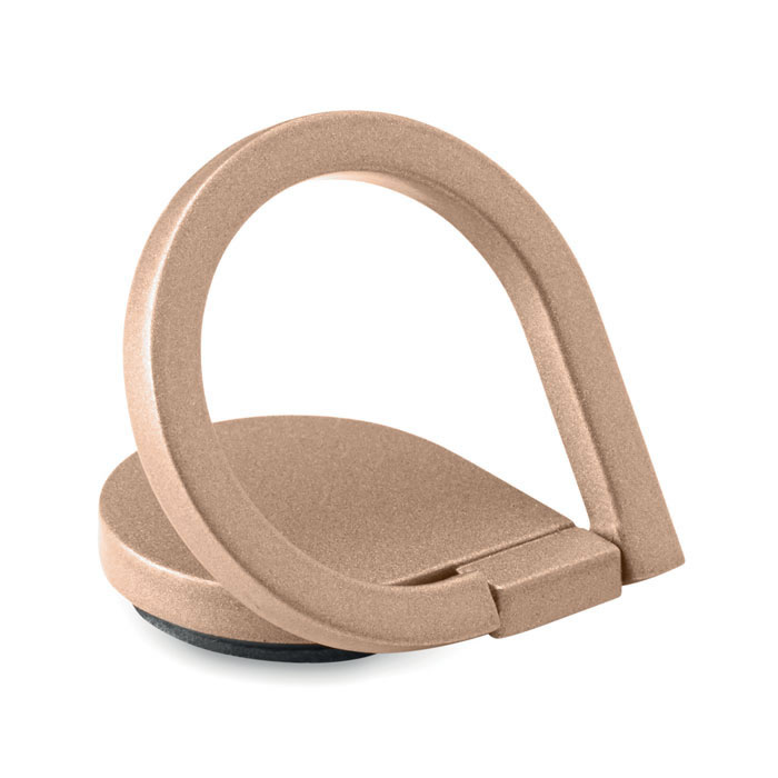 Phone Finger Grip Drop Ring Stand in Champagne Colour